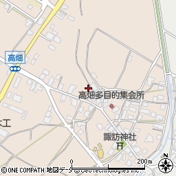 新潟県胎内市高畑2341周辺の地図