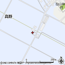 新潟県胎内市高野620周辺の地図