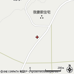 宮城県刈田郡蔵王町曲竹清水77周辺の地図