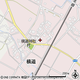 新潟県胎内市横道472周辺の地図