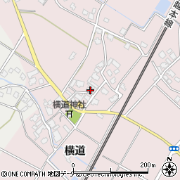 新潟県胎内市横道463周辺の地図