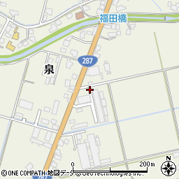 山形県長井市泉2283周辺の地図