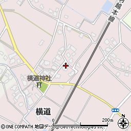 新潟県胎内市横道470周辺の地図