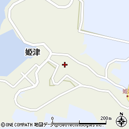 新潟県佐渡市姫津284周辺の地図