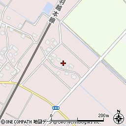 新潟県胎内市横道99周辺の地図