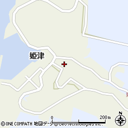 新潟県佐渡市姫津286周辺の地図
