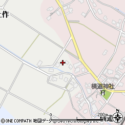 新潟県胎内市土作183周辺の地図