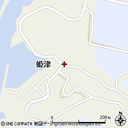 新潟県佐渡市姫津214周辺の地図