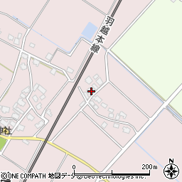 新潟県胎内市横道113周辺の地図