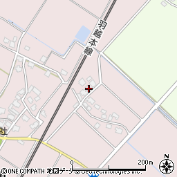 新潟県胎内市横道112周辺の地図