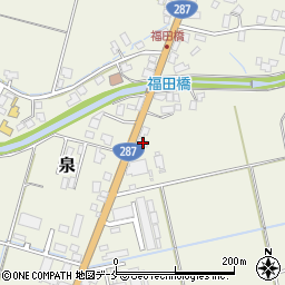 山形県長井市泉2267周辺の地図