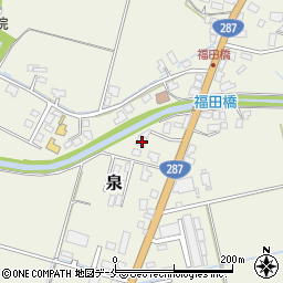山形県長井市泉2185周辺の地図