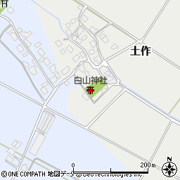 新潟県胎内市土作496周辺の地図