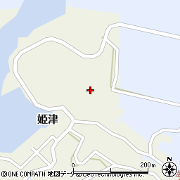 新潟県佐渡市姫津32周辺の地図