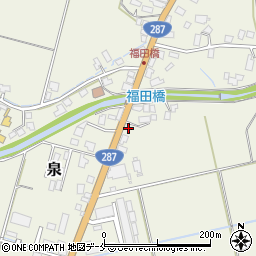 山形県長井市泉1076周辺の地図