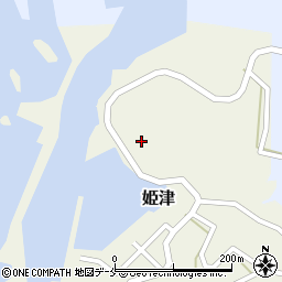 新潟県佐渡市姫津161周辺の地図