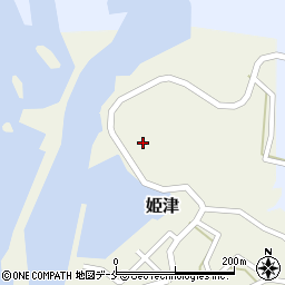 新潟県佐渡市姫津159周辺の地図