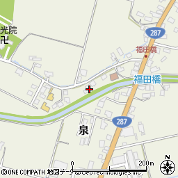 山形県長井市泉2072周辺の地図