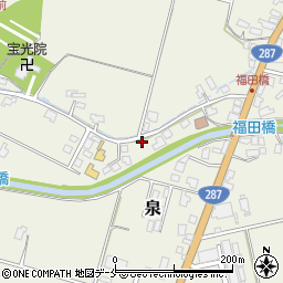 山形県長井市泉2070周辺の地図