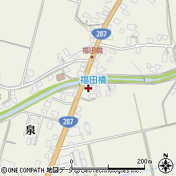 山形県長井市泉1072周辺の地図
