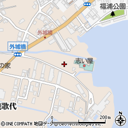 新潟産業両津周辺の地図