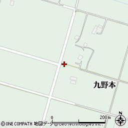 山形県長井市九野本162周辺の地図