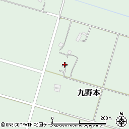 山形県長井市九野本158周辺の地図