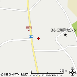 宮城県刈田郡蔵王町曲竹河原口1周辺の地図
