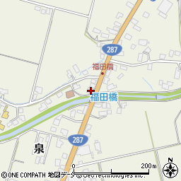 山形県長井市泉1284周辺の地図