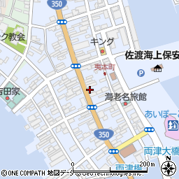 合資会社喜昇堂　両津店周辺の地図