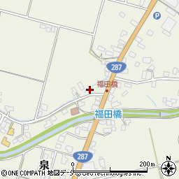 山形県長井市泉1286-1周辺の地図