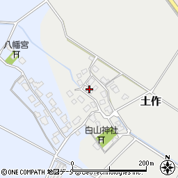 新潟県胎内市土作490周辺の地図