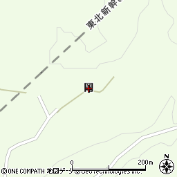 宮城県柴田郡村田町沼辺岡周辺の地図