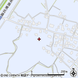 新潟県胎内市八幡周辺の地図