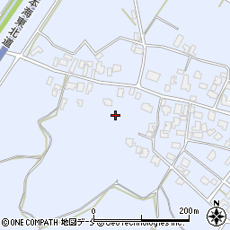 新潟県胎内市八幡周辺の地図