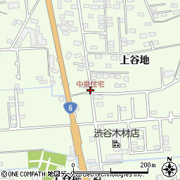 中泉住宅周辺の地図