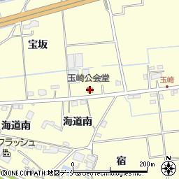 玉崎公会堂周辺の地図