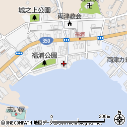内田家具福浦工場周辺の地図