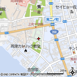 新潟県佐渡市両津夷新周辺の地図