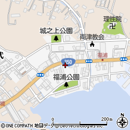新潟県佐渡市両津福浦周辺の地図