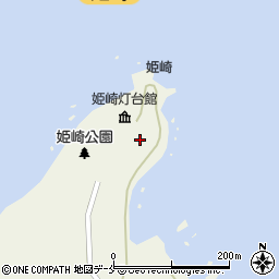 姫崎灯台周辺の地図