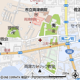 両津病院職員住宅周辺の地図