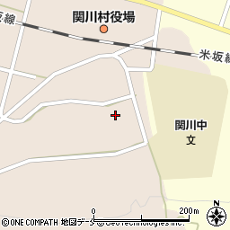 新潟県岩船郡関川村下関1056周辺の地図