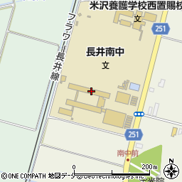 山形県長井市泉1819周辺の地図