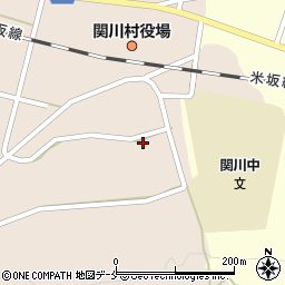 新潟県岩船郡関川村下関1093周辺の地図