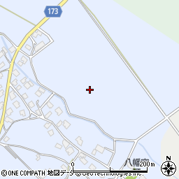 新潟県胎内市高野周辺の地図