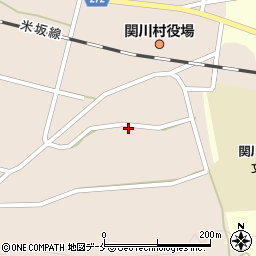 新潟県岩船郡関川村下関1099周辺の地図