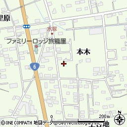 宮城県亘理郡亘理町逢隈中泉本木8-22周辺の地図