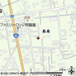 宮城県亘理郡亘理町逢隈中泉本木8-24周辺の地図