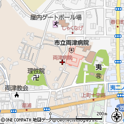 両津病院周辺の地図